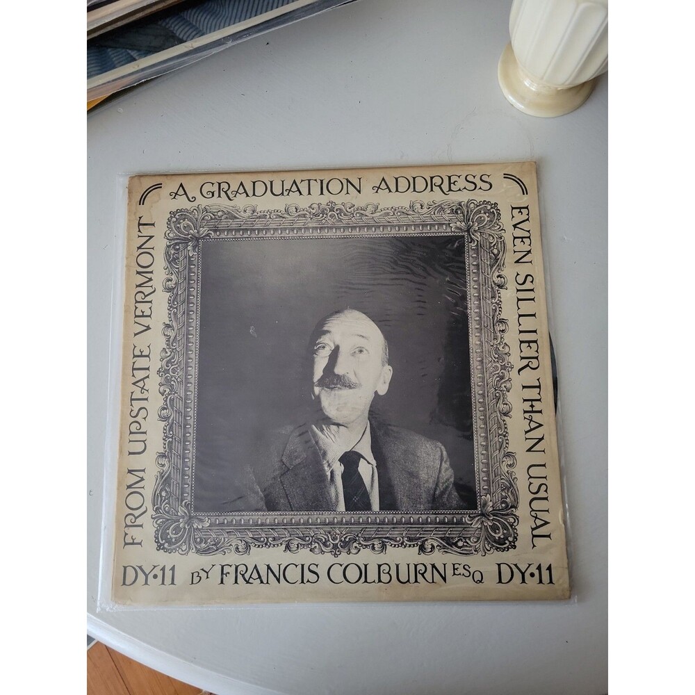 Francis Colburn Esq. Graduation Address Record DY 11 Upstatr Vermont Vintage LP